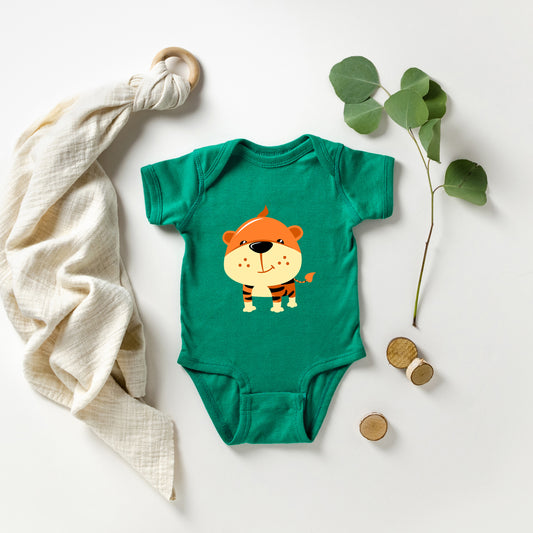 Tiger Colorful | Baby Graphic Short Sleeve Onesie