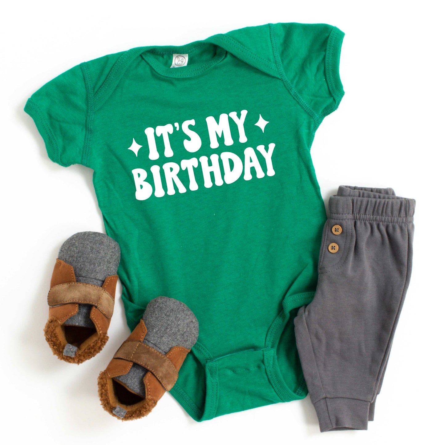 It's My Birthday | Baby Graphic Short Sleeve Onesie