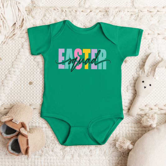 Easter Squad Colorful | Baby Graphic Short Sleeve Onesie