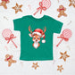 Cute Reindeer Head | Toddler Graphic Short Sleeve Tee