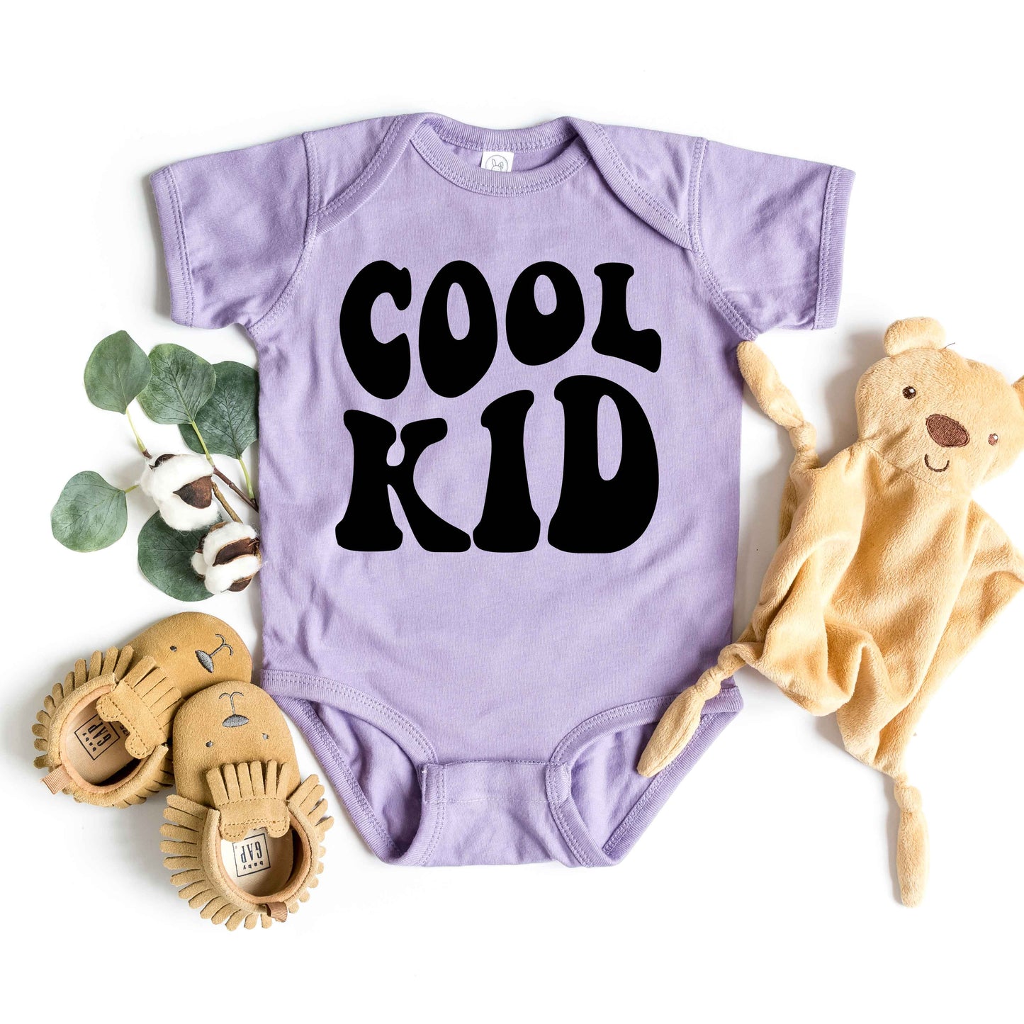 Cool Kid Wavy | Baby Graphic Short Sleeve Onesie