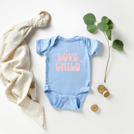 Love Child | Baby Graphic Short Sleeve Onesie