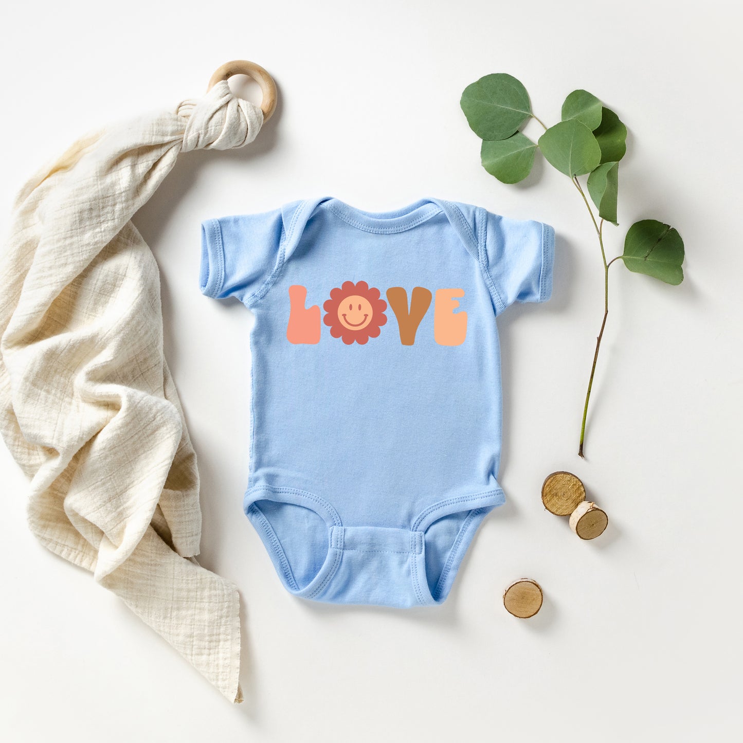 Love Daisy | Baby Graphic Short Sleeve Onesie