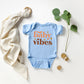 Boho Baby Vibes | Baby Graphic Short Sleeve Onesie