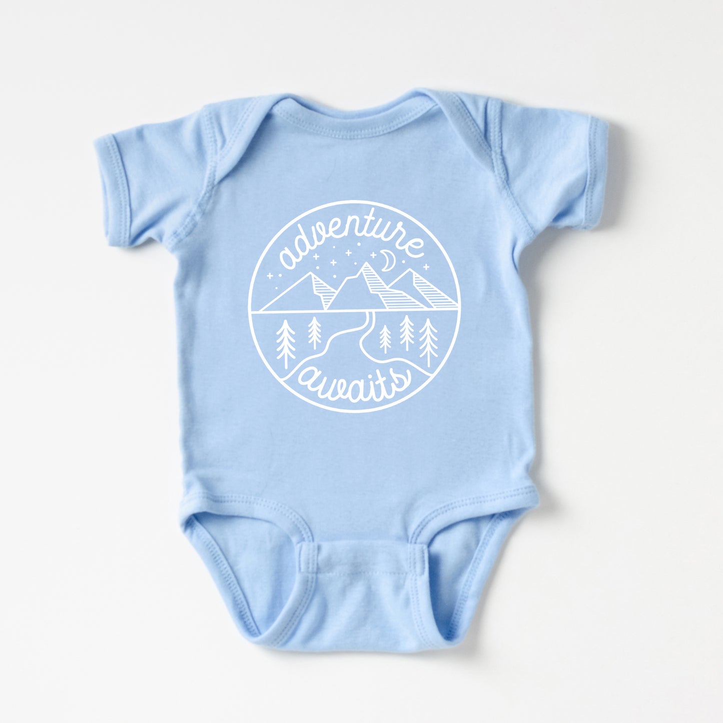 Adventure Awaits | Baby Graphic Short Sleeve Onesie