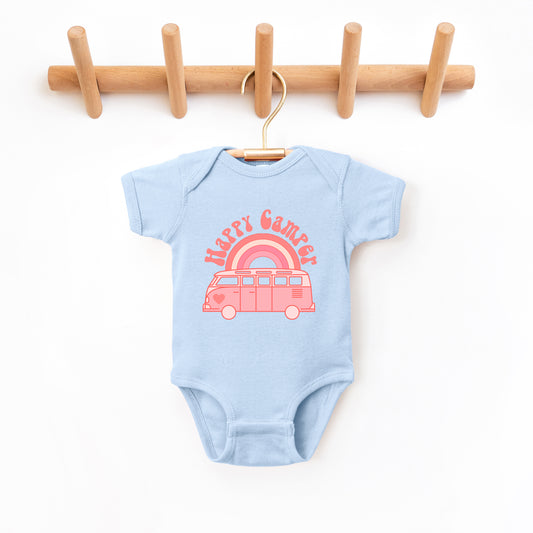 Happy Camper Van | Baby Graphic Short Sleeve Onesie