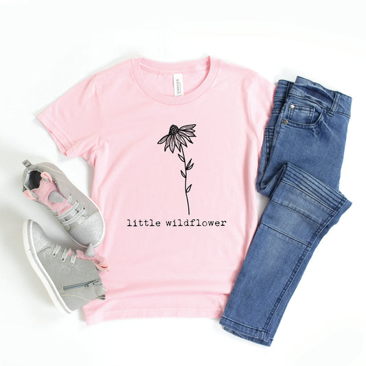 Little Wildflower | Youth Graphic Short Sleeve Tee