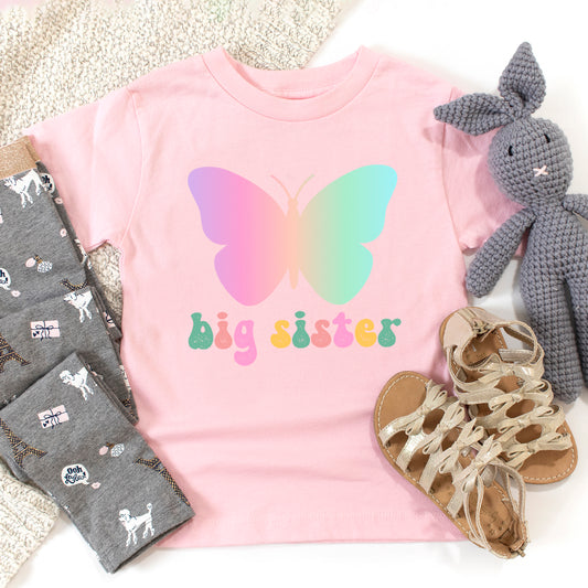 Big Sister Butterfly | Youth Graphic Short Sleeve Tee