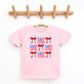 Coquette Flags Chart | Toddler Graphic Short Sleeve Tee