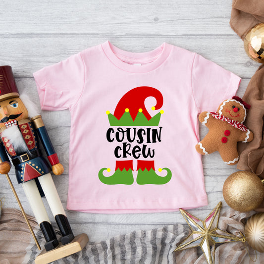 Cousin Crew Elf | Youth Graphic Short Sleeve Tee