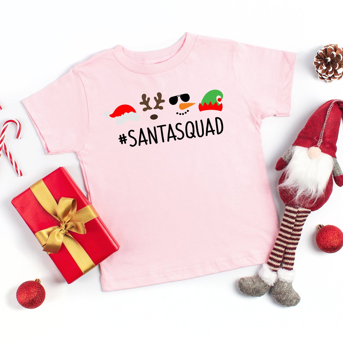 Santa Squad | Toddler Graphic Short Sleeve Tee