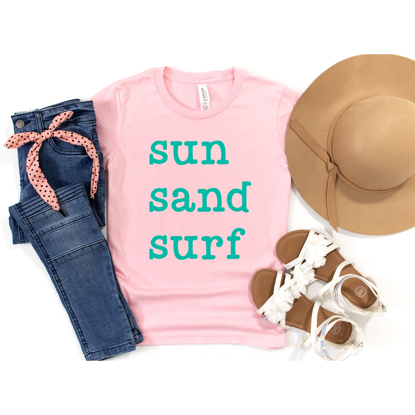 Sun Sand Surf | Toddler Graphic Short Sleeve Tee