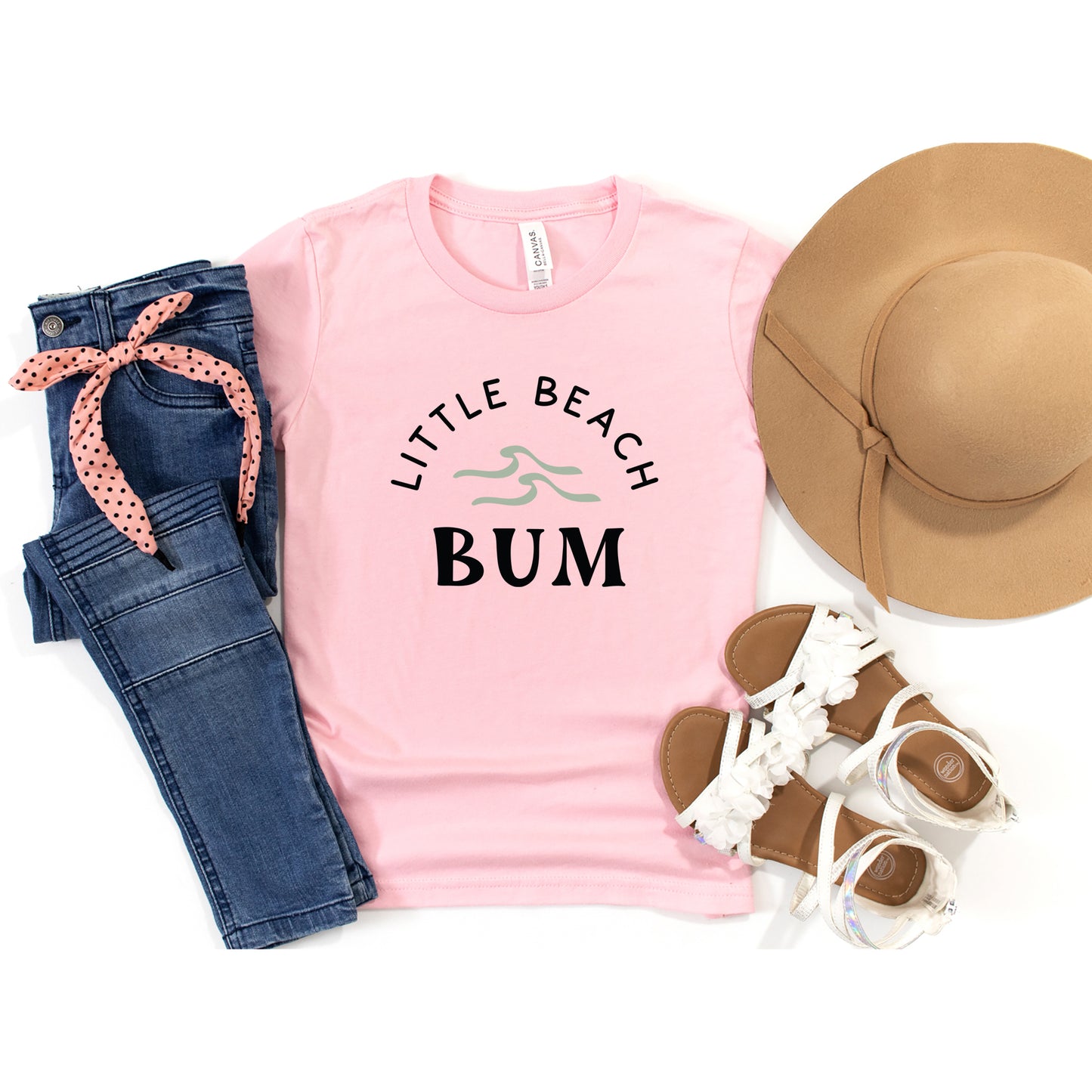 Little Beach Bum | Youth Graphic Short Sleeve Tee