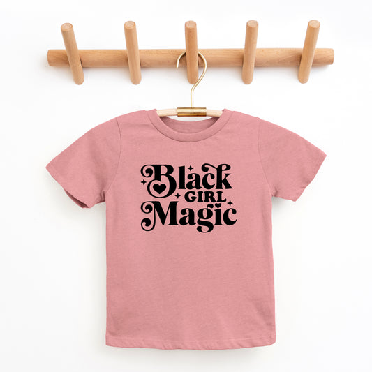 Black Girl Magic | Toddler Graphic Short Sleeve Tee