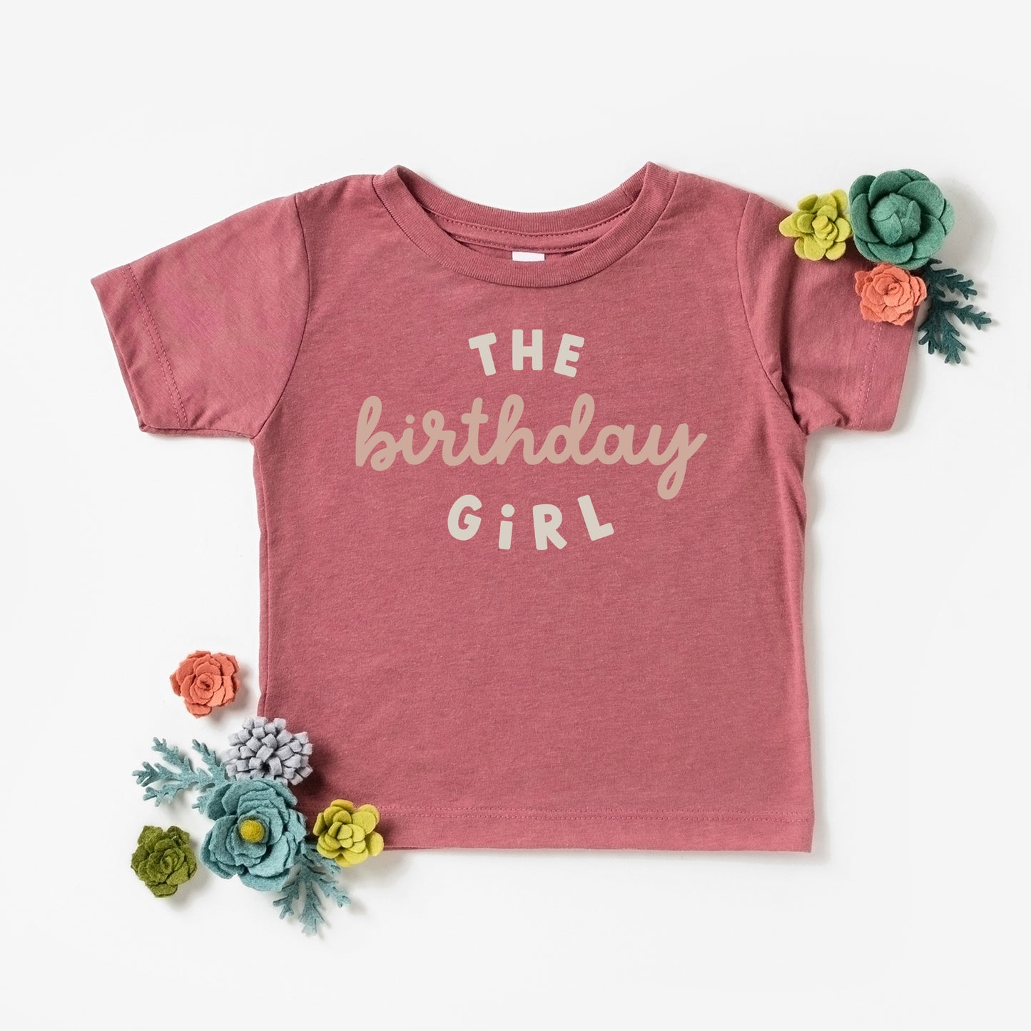 The Birthday Girl | Toddler Graphic Short Sleeve Tee