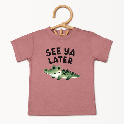 See You Later Alligator | Youth Graphic Short Sleeve Tee