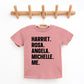 Harriet, Rosa, Angela, Michelle, Me | Toddler Graphic Short Sleeve Tee