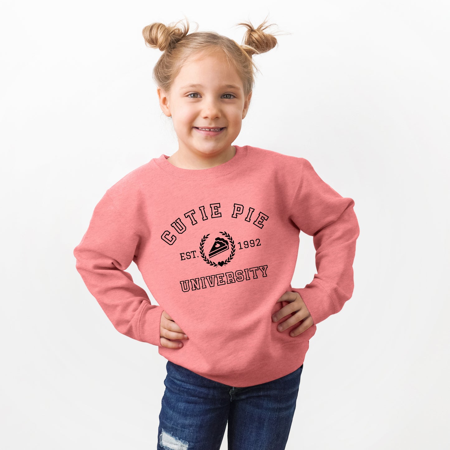 Cutie Pie University | Youth Ultra-Soft Graphic Sweatshirt