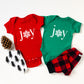 Joy Snowflake | Baby Graphic Short Sleeve Onesie