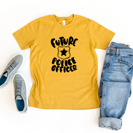 Future Police Officer | Youth Graphic Short Sleeve Tee