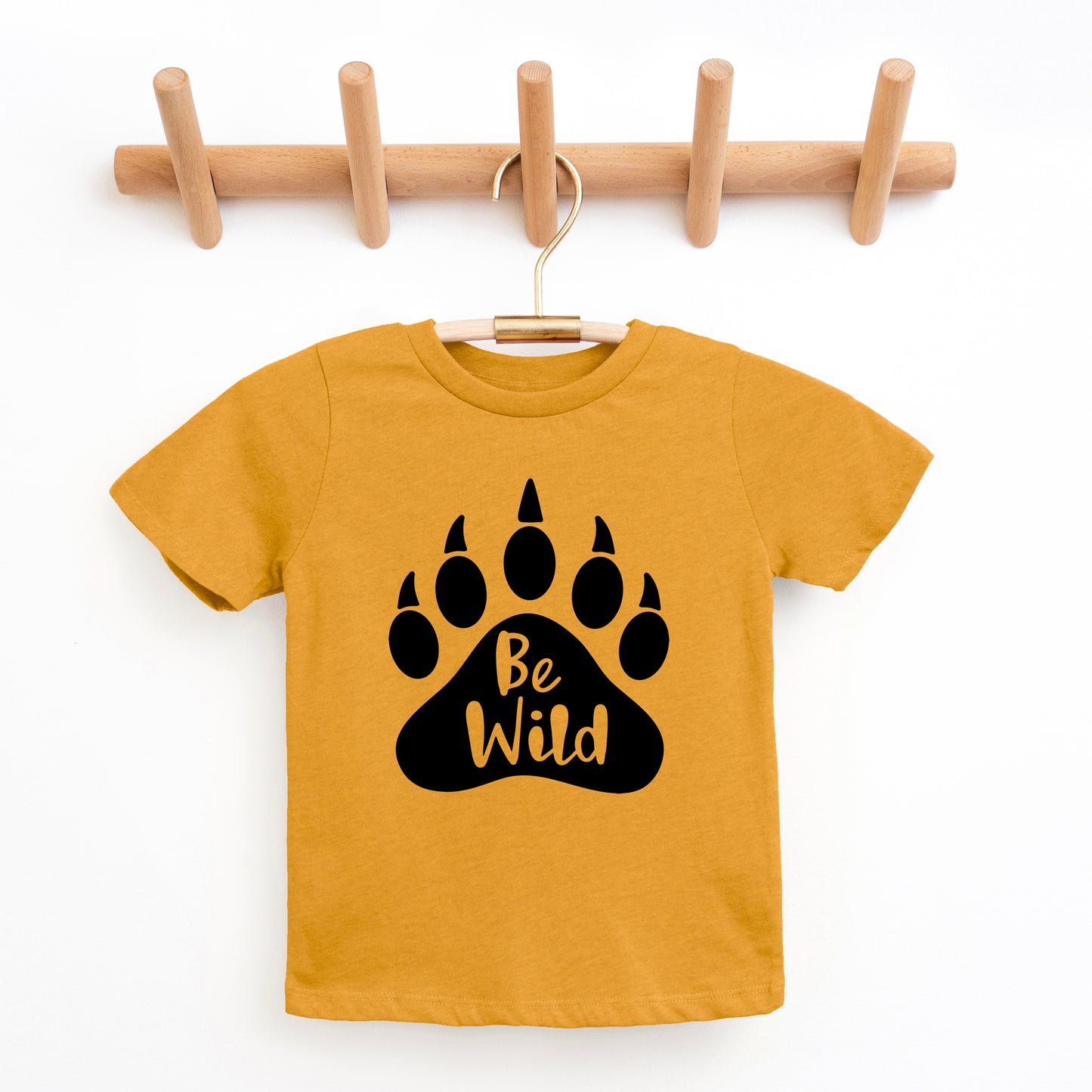 Be Wild Bear Paw | Youth Graphic Short Sleeve Tee