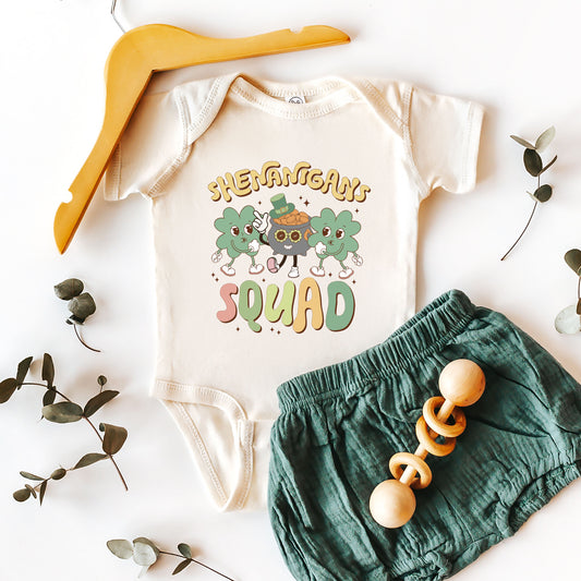 Shenanigans Squad | Baby Graphic Short Sleeve Onesie