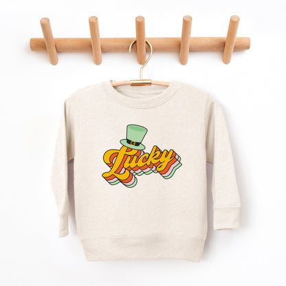 Retro Lucky Hat | Youth Ultra-Soft Graphic Sweatshirt