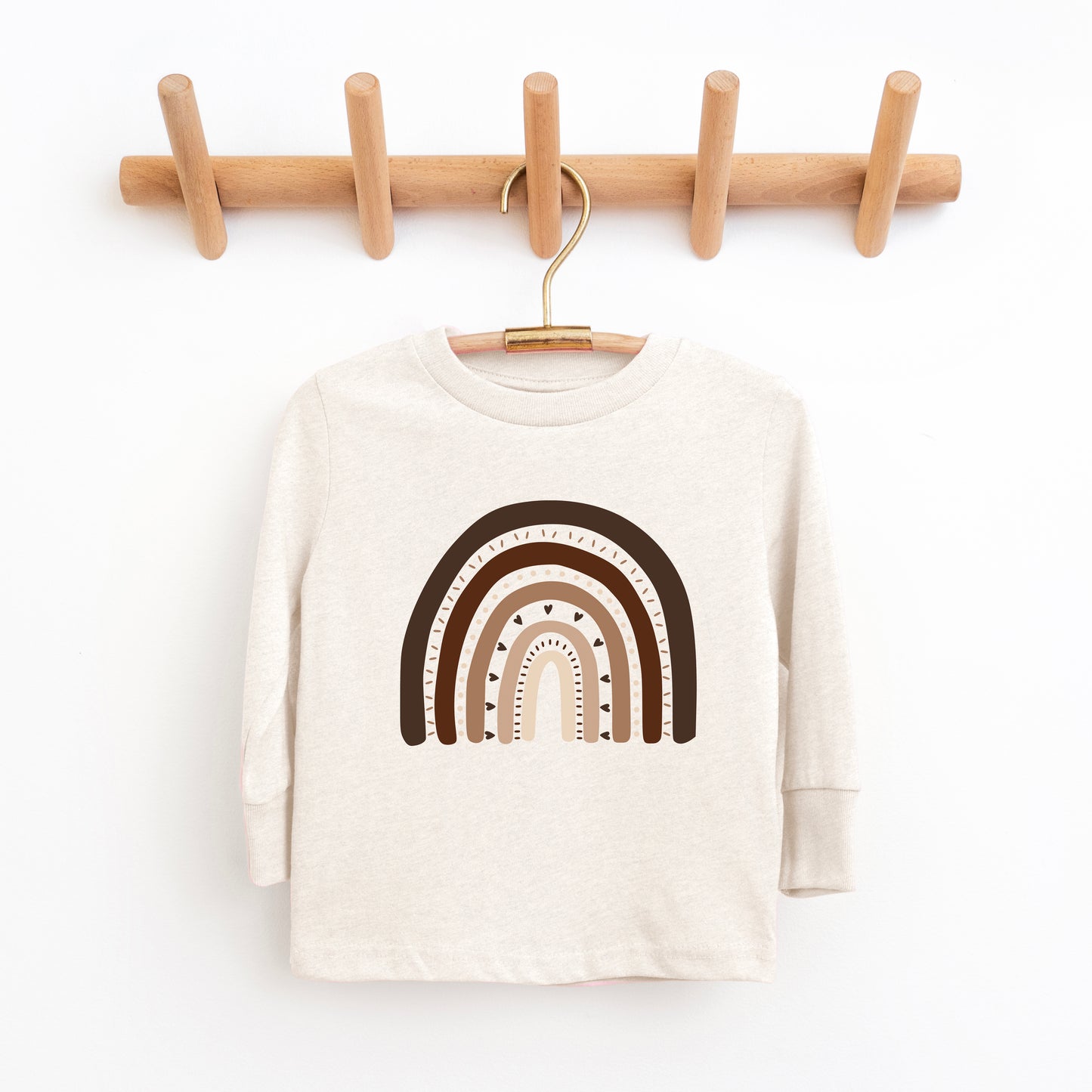 Equality Rainbow | Toddler Graphic Long Sleeve Tee