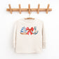 Coquette Ship Anchor | Toddler Graphic Long Sleeve Tee