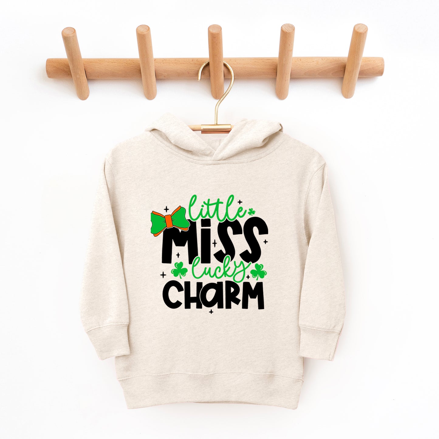 Little Miss Lucky Charm | Toddler Graphic Hoodie