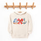 Coquette Ship Anchor | Toddler Graphic Hoodie