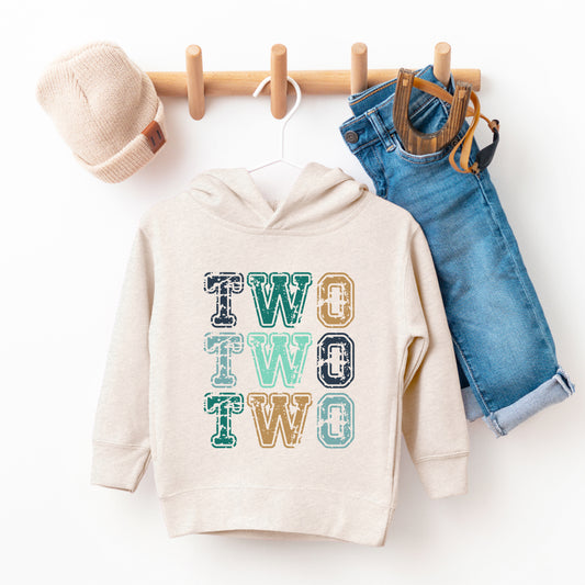 Two Two Two | Toddler Graphic Hoodie