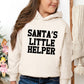 Santa's Little Helper Words | Toddler Graphic Hoodie