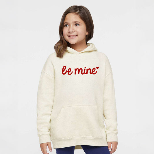 Be Mine Cursive Heart | Youth Graphic Hoodie