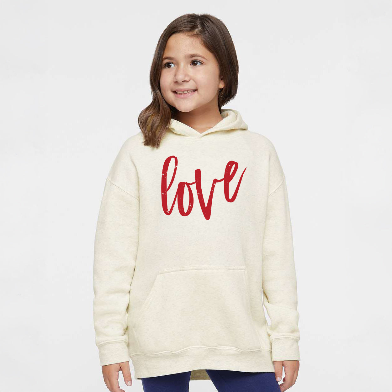 Love Cursive | Youth Graphic Hoodie