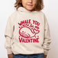 Valentine's Whale | Toddler Graphic Hoodie