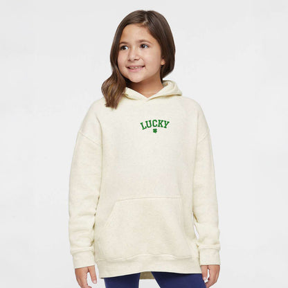 Embroidered Lucky Clover | Youth Graphic Hoodie