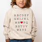 Alphabet I Love You | Toddler Graphic Hoodie