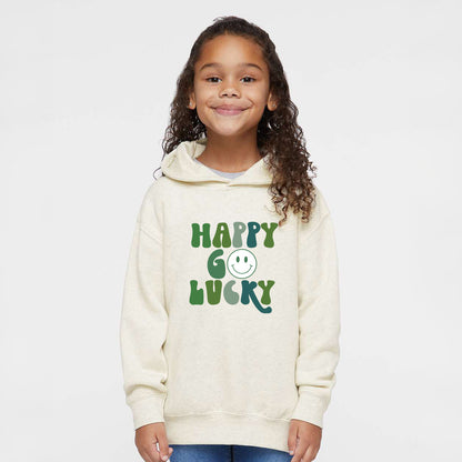 Happy Go Lucky Smiley Face | Toddler Graphic Hoodie