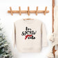 I'm Snow Cute Glitter | Toddler Graphic Sweatshirt