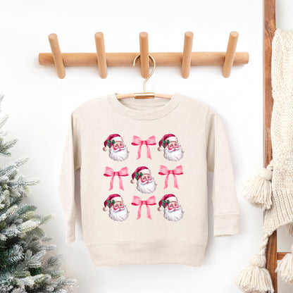 Coquette Santa Chart | Youth Ultra-Soft Graphic Sweatshirt