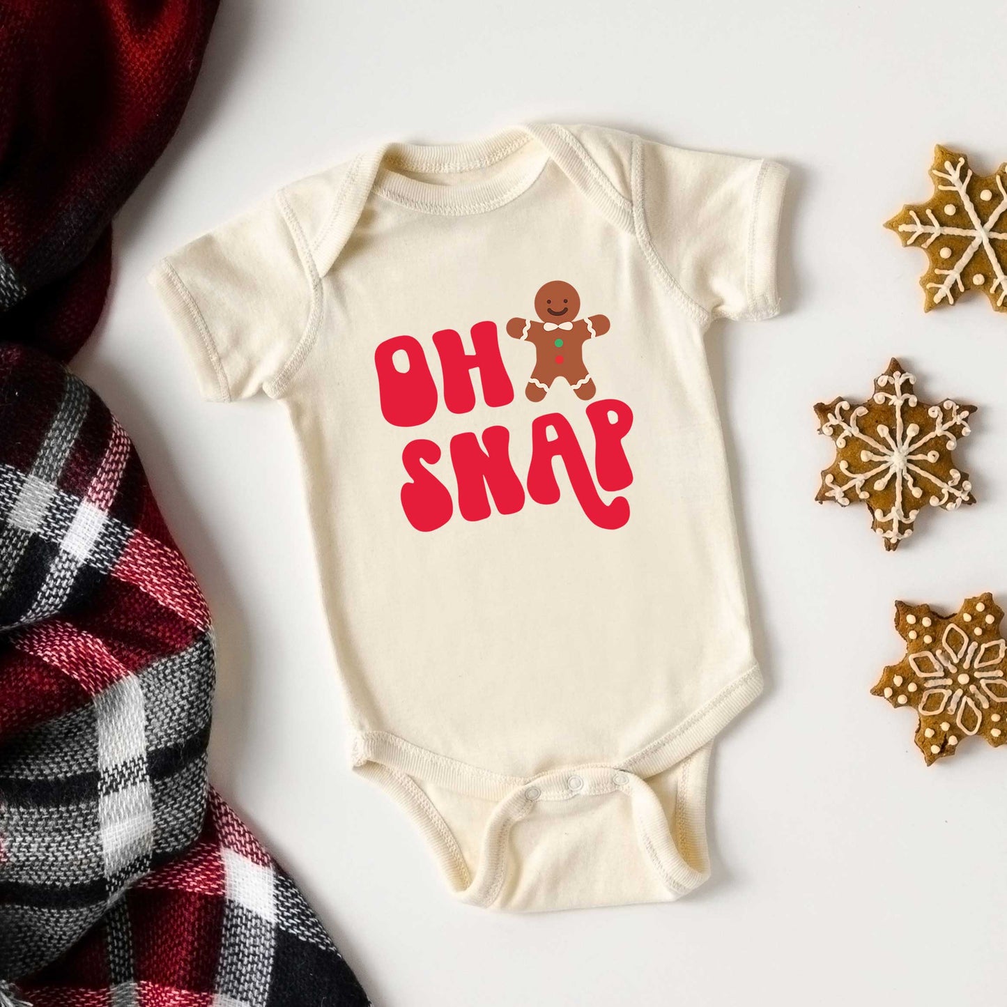 Oh Snap | Baby Graphic Short Sleeve Onesie