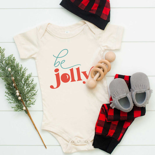 Be Jolly | Baby Graphic Short Sleeve Onesie