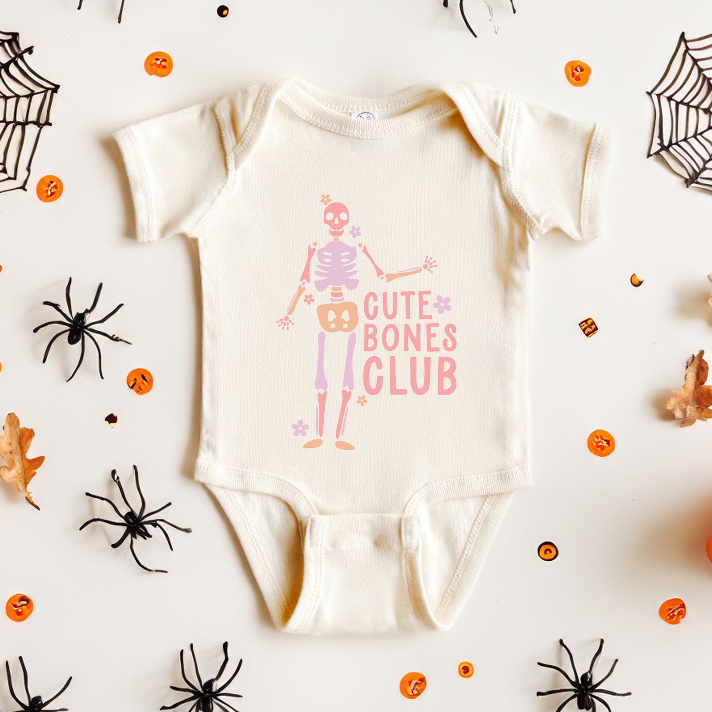 Cute Bones Club | Baby Graphic Short Sleeve Onesie