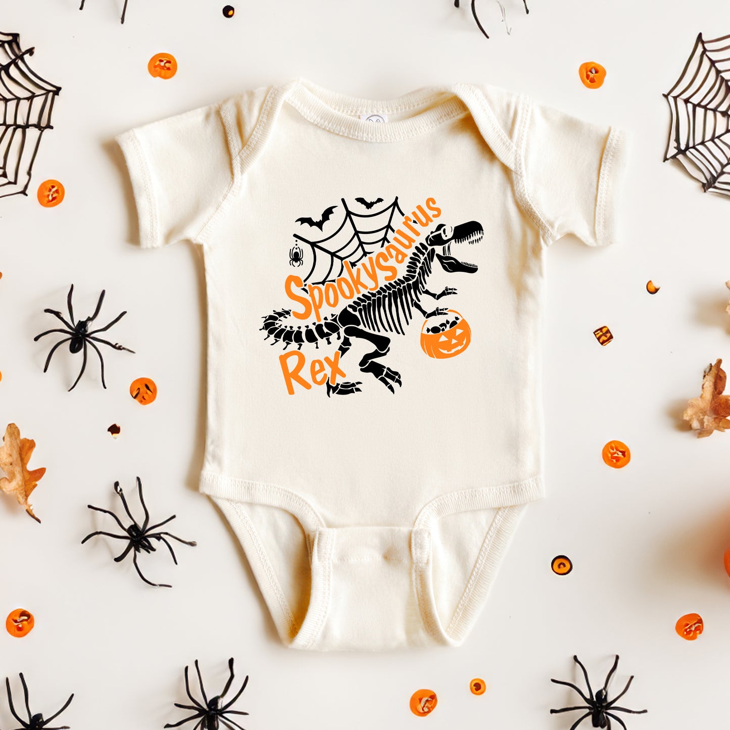 Spookysaurus | Baby Graphic Short Sleeve Onesie