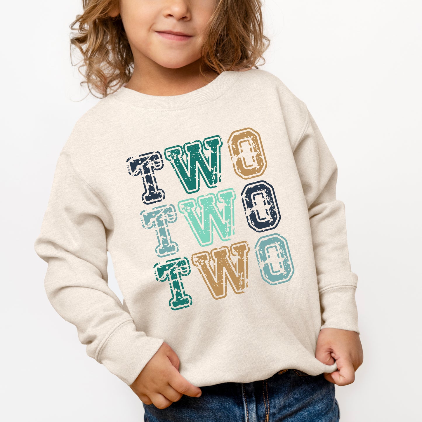 Two Two Two | Toddler Graphic Sweatshirt