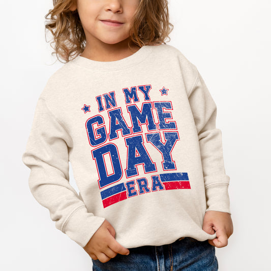 In My Game Day Era - Blue | Youth Ultra-Soft Graphic Sweatshirt