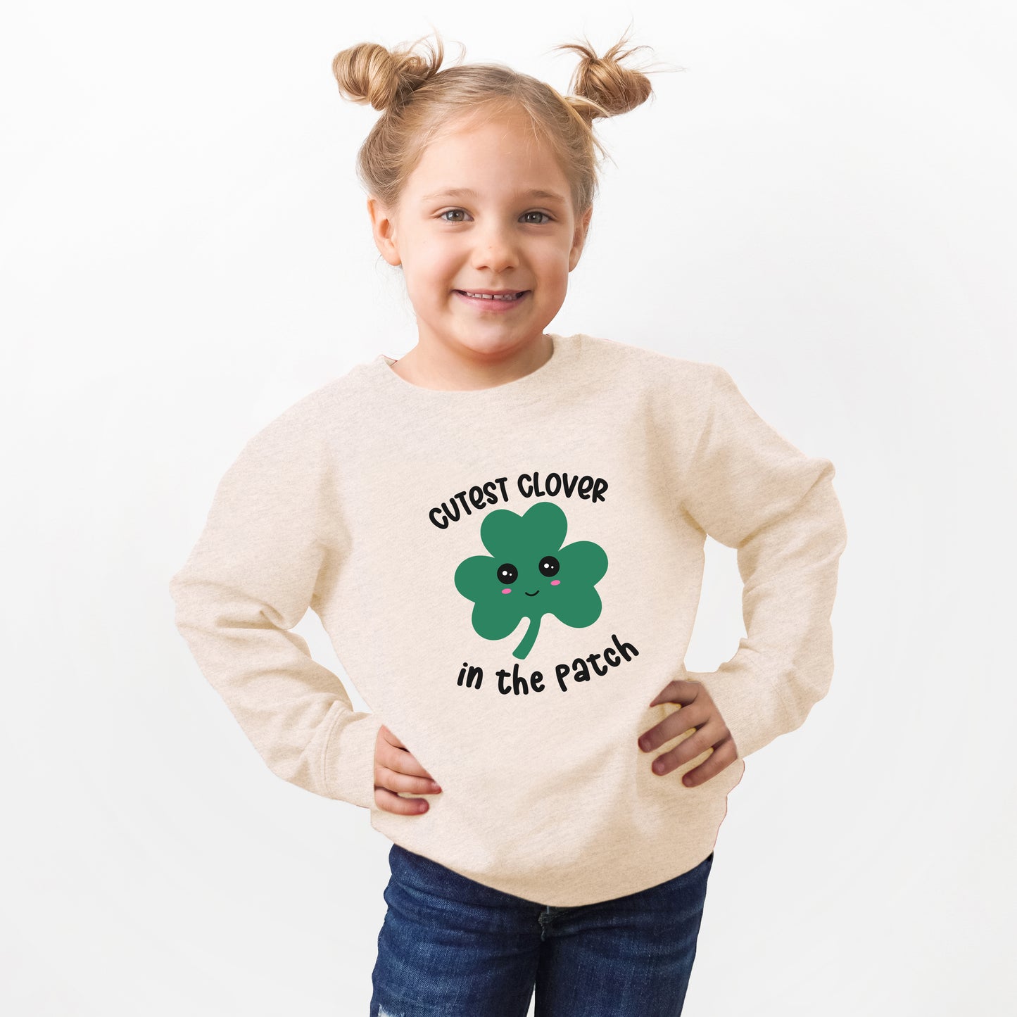 Cutest Clover | Toddler Graphic Sweatshirt