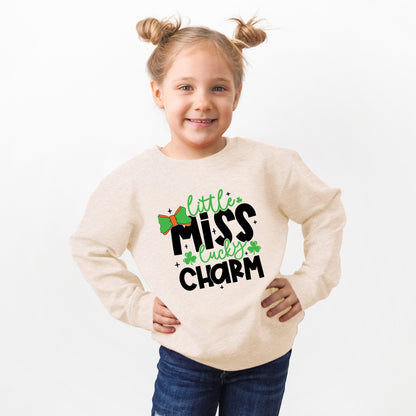 Little Miss Lucky Charm | Toddler Graphic Sweatshirt