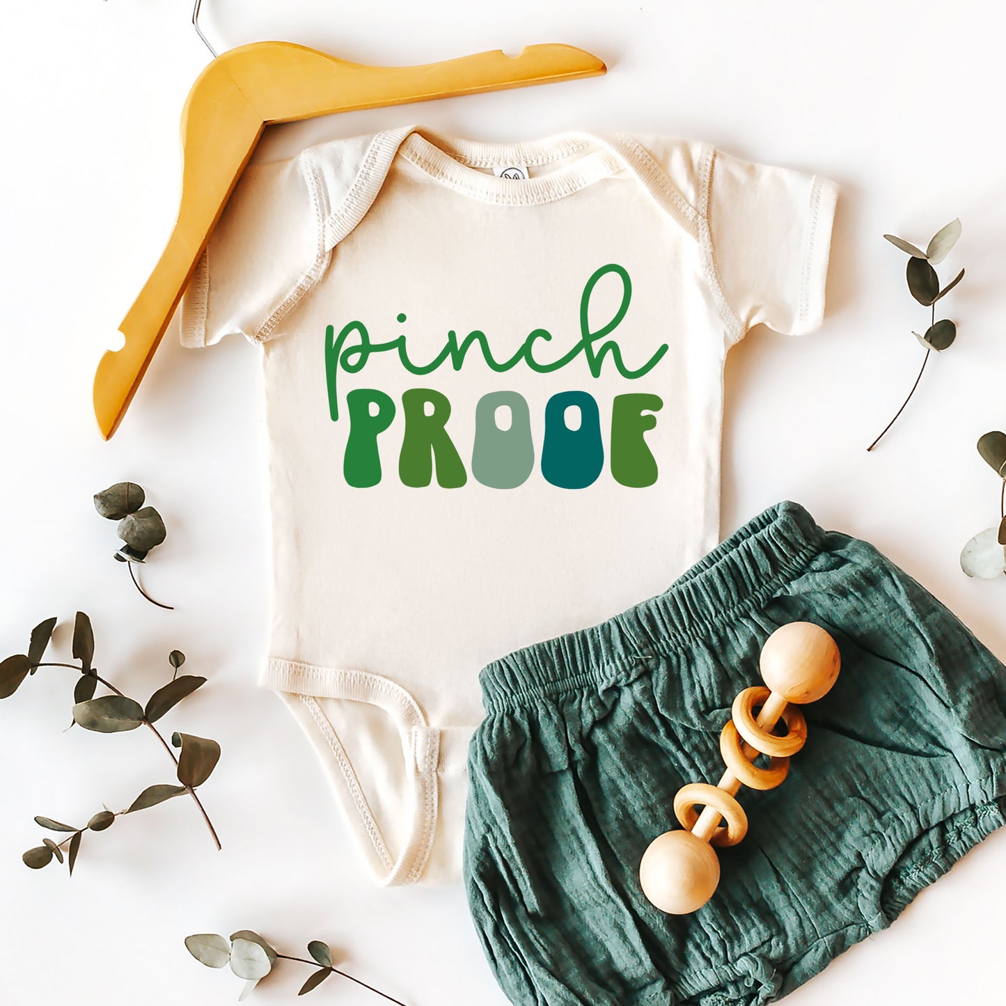 Pinch Proof Retro | Baby Graphic Short Sleeve Onesie